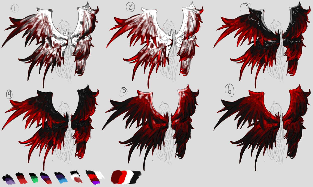 Wing Colour Exploration Wing Colour Exploration