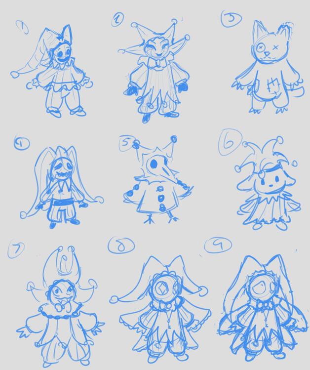 Jester Plushie Character Concepts Jester Plushie Character Concepts
